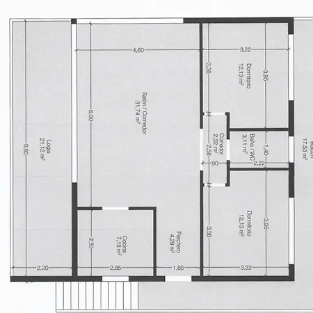 Apartmán Penthouse Barandas